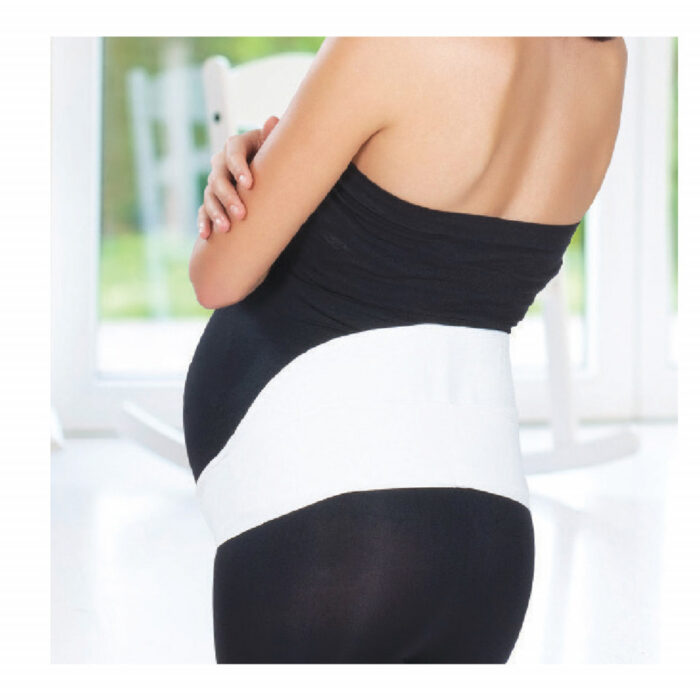 Centura abdominala pentru sustinere prenatala BabyJem Pregnancy Marime M Culoare Negru 2