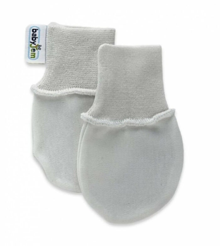 Manusi pentru nou nascuti BabyJem Baby Glove Culoare Gri