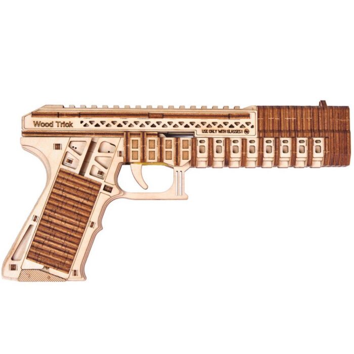 Puzzle 3D lemn pistol cadou sot 1024x1024 1